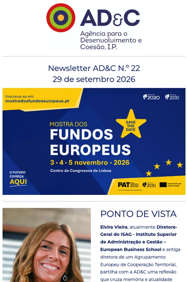 Newsletter AD&C enviada com o DUO